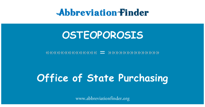 OSTEOPOROSIS: Biwo leta enfomasyon