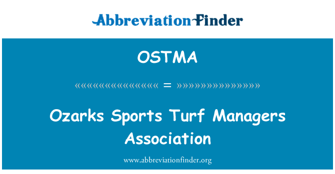 OSTMA: Ozarks спорт дерен керівники Асоціації