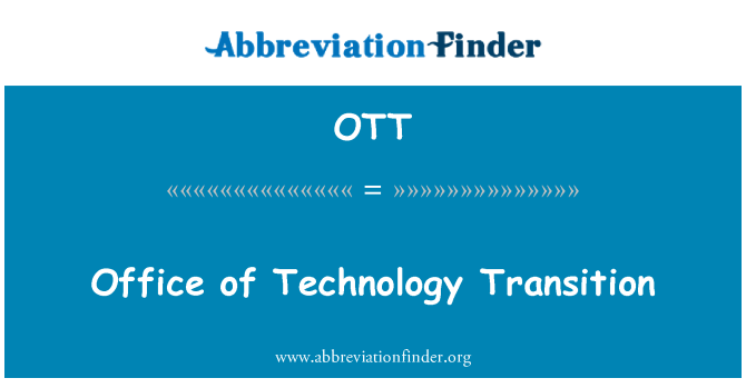 OTT: Office-átmeneti technológia
