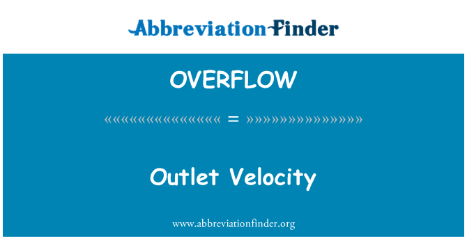 OVERFLOW: 送风速度