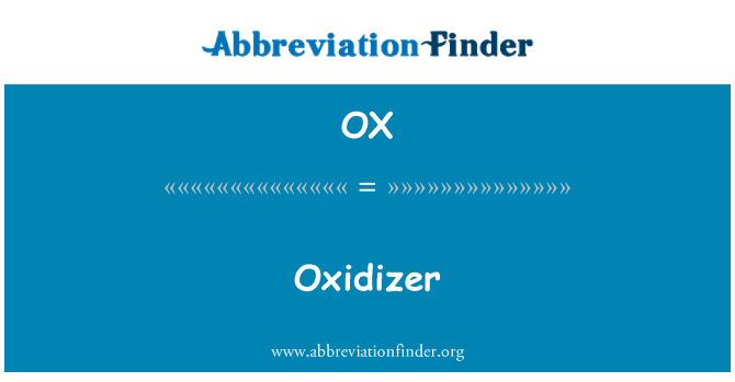 OX: מחמצן