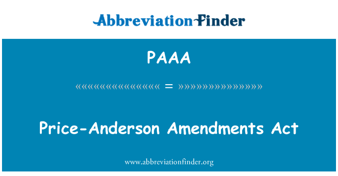 PAAA: Ato de alterações de preço-Anderson
