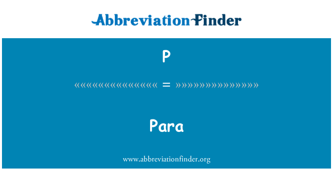 P: Para