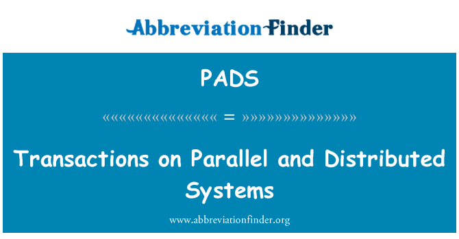 PADS: Operazioni su sistemi paralleli e distribuiti