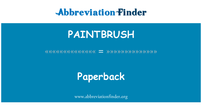 PAINTBRUSH: Paperback