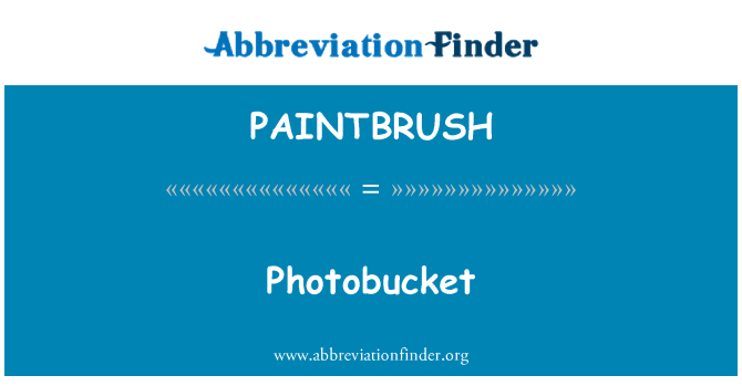 PAINTBRUSH: Photobucket