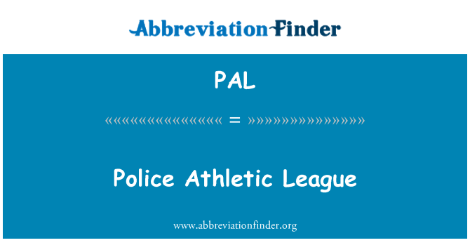 PAL: Polisen Athletic League