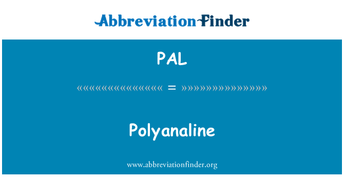 PAL: Polyanaline