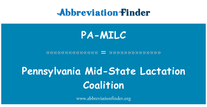 PA-MILC: Pennsylvania Mid-State amning koalition