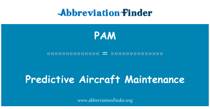 PAM: Manteniment d'aeronaus predictiu