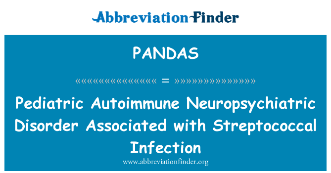 PANDAS: Edyatrik Auto-immunes «Troubles asosye ak ou enfeksyon