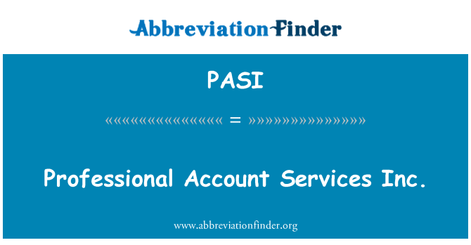 PASI: Konta Professional Services Inc