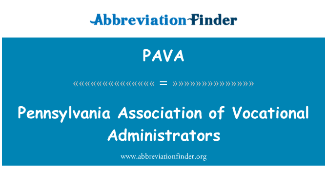 PAVA: Pennsylvania assoċjazzjoni professjonali ta ' amministraturi