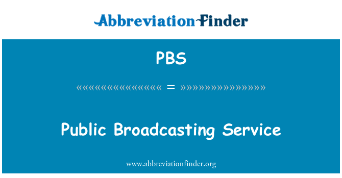 PBS: Sèvis piblik pase