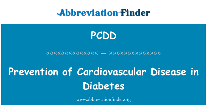 PCDD: Prevenció de la malaltia Cardiovascular en la diabetis