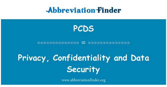 PCDS: Privatezza, l-kunfidenzjalità u tas-sigurtà tad-Data