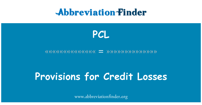 PCL: Dispositions pou kredi pèt