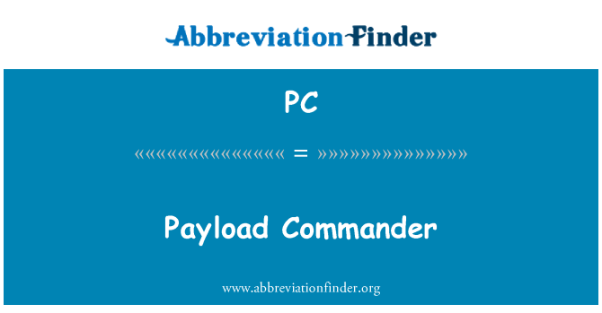 PC: Lwythi comander