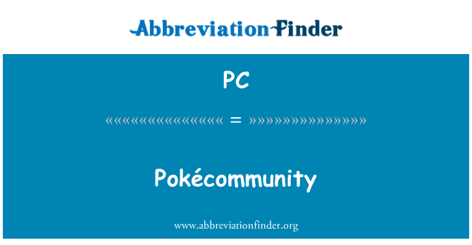 PC: Pokécommunity