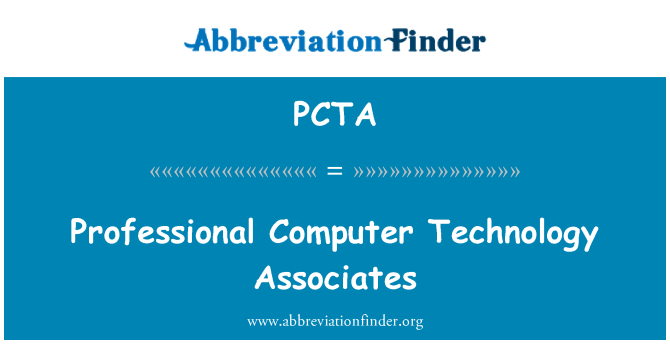 PCTA: Profesionální Computer Technology Associates
