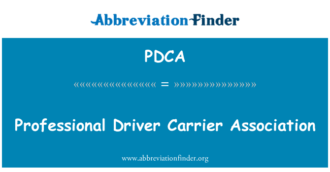 PDCA: Pilota professionista Carrier Association