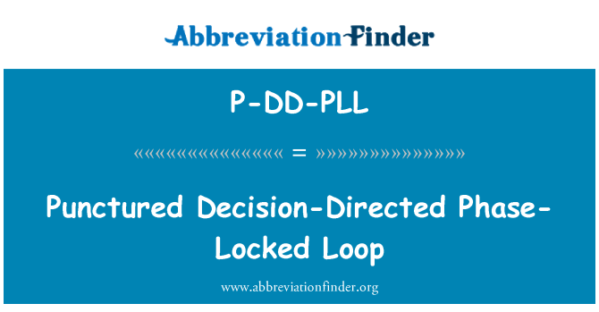 P-DD-PLL: Mtaqqab Deċiżjoni-diretti imsakkra fażi Loop