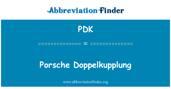 PDK: Porsche Doppelkupplung