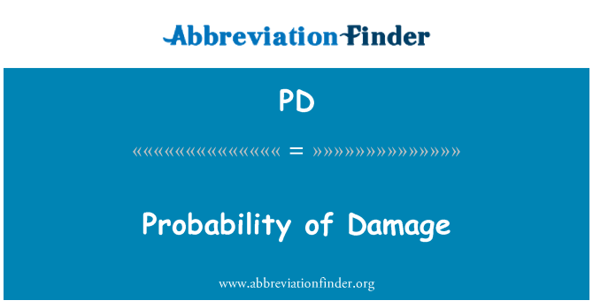 PD: Prawdopodobieństwo uszkodzenia
