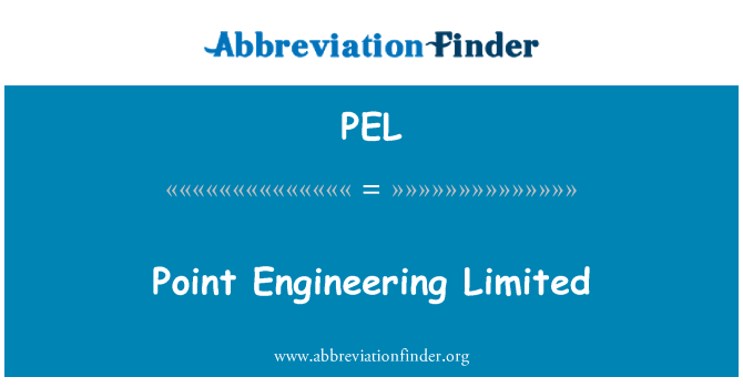PEL: Punt inġinerija Limited