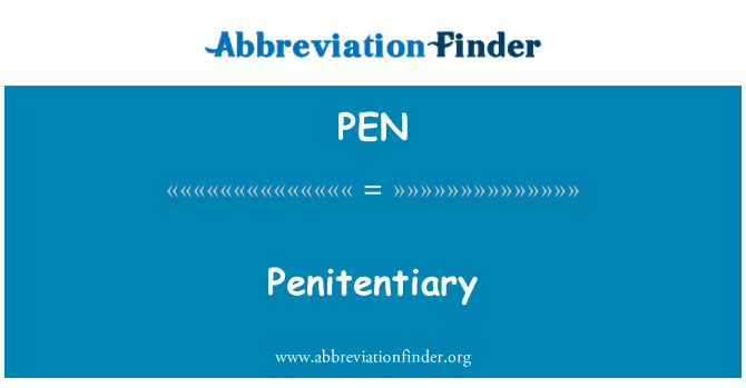 PEN: Penitansye