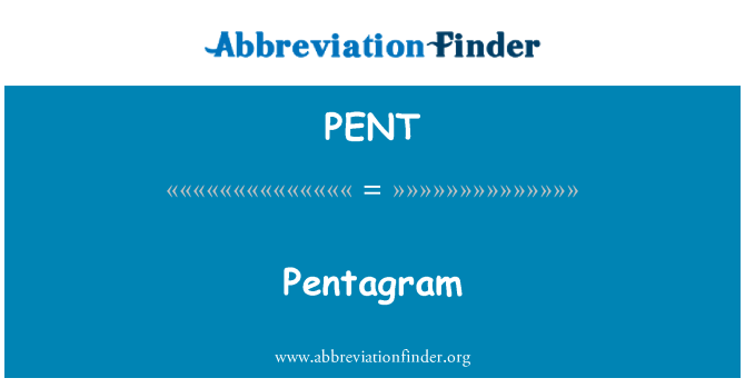 PENT: Pentagram