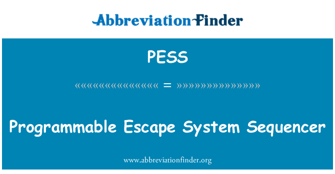 PESS: Sequencer ta ' sistema ta ' ħelsien programmabbli