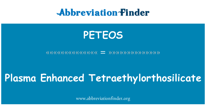 PETEOS: Ikid ki nan san ogmante mwayen Tetraethylorthosilicate
