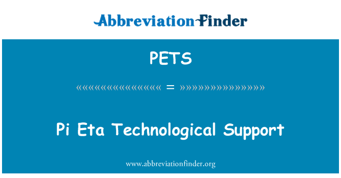 PETS: Pi Eta 기술 지원