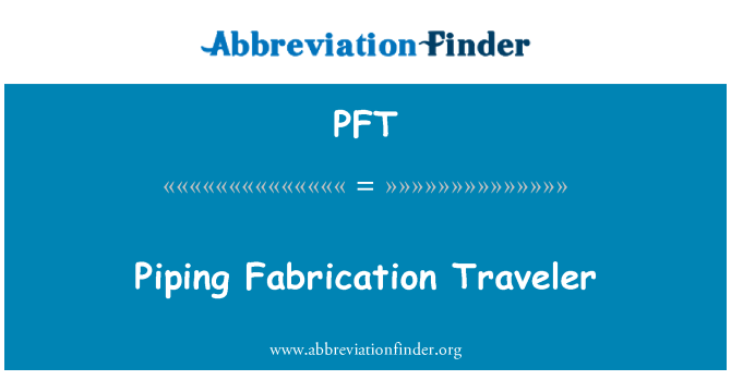 PFT: Torustiku Fabrication reisija