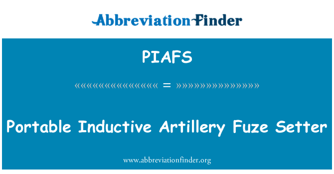 PIAFS: Setter kontak pòtab D' Inductif