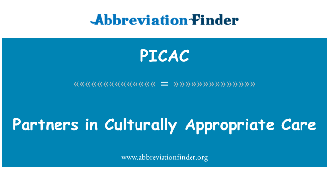 PICAC: Partnere i kulturelt passende pleje