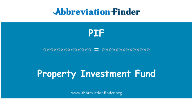 PIF: Fon envestisman nan pwopriyete