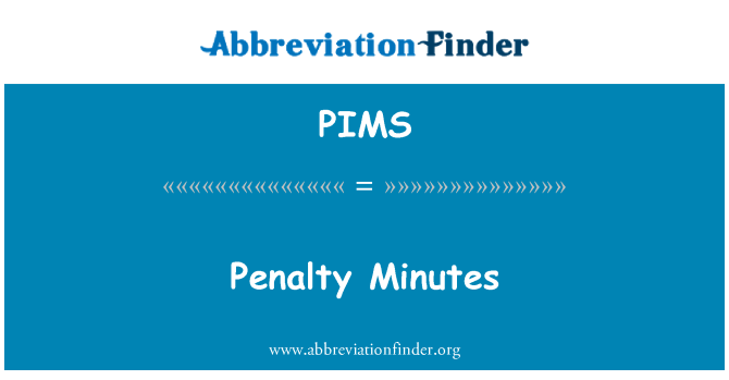 PIMS: Minuti tal-penali