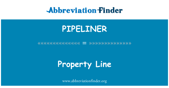 PIPELINER: Svojstva linije