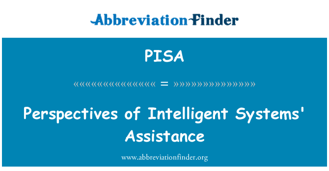 PISA: Perspectieven van intelligente systemen bijstand