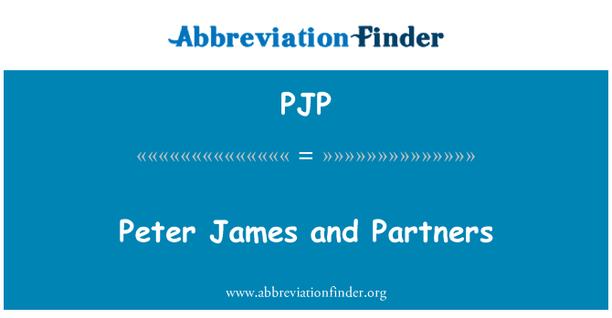 PJP: Peter James ja partnerid