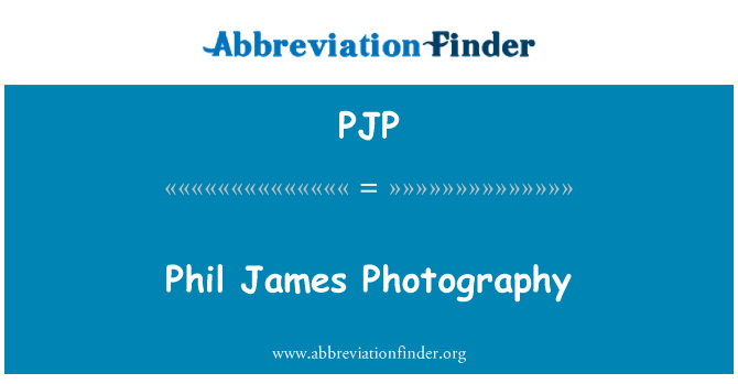 PJP: Phil James फोटोग्राफी