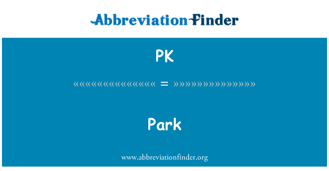 PK: Pak