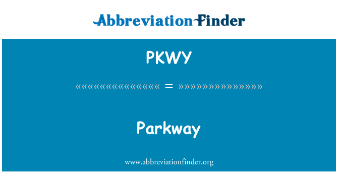 PKWY: تھیئٹر