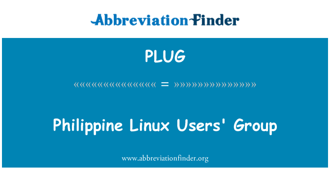 PLUG: Kumpulan pengguna Linux Filipina