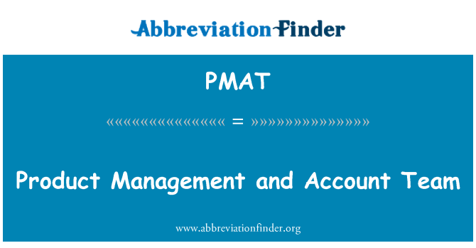 PMAT: Product Management i equip de compte