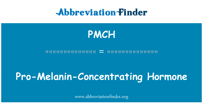 PMCH: Pro-»-konsantre monn
