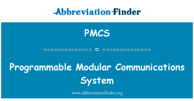 PMCS: Programmerbare modulære kommunikasjonssystem
