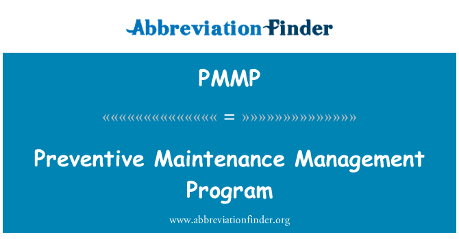 PMMP: Mezi pwevantif antretyen Gestion pwogram